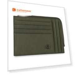 Чехол для кредитных карт Piquadro Black Square PU1243B3R/VE зеленый натур.кожа