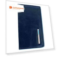 Чехол для визитных карт Piquadro Blue Square PP1263B2/BLU2 синий натур.кожа