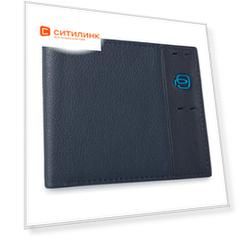 Кошелек мужской Piquadro Pulse PU4188P15/BLU3 синий натур.кожа