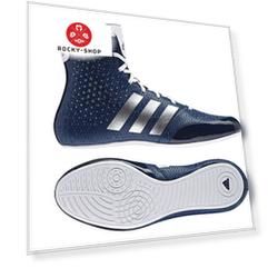 Боксерки KO Legend 16.2 сине-белые Adidas
