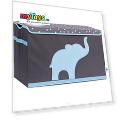 Большая коробка с крышкой для хранения Store it Слон