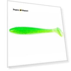 Мягкая приманка для рыбалки KEITECH Swing Impact FAT 3.3" #424 Lime/Сhartreuse (7 шт/уп.)