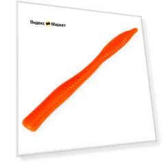 Силиконовая приманка на форель Akara Trout Time Worm 3 Сыр 76мм. (10 шт) 100