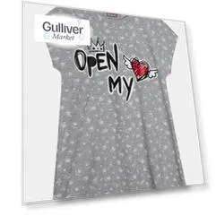 Серая ночная сорочка Gulliver (158-164)