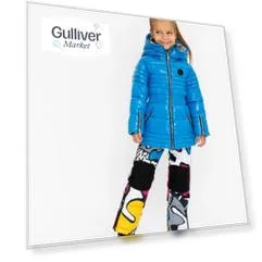 Синяя зимняя куртка Gulliver (104)