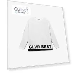 Футболка с длинным рукавом свободной объемной формы Gulliver (170)