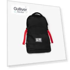 Рюкзак из плотной водоотталкивающей плащовки черный Gulliver (One size)