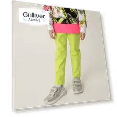 Брюки салатовые с карманами Gulliver (104)