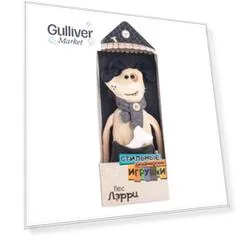 Мягкая игрушка Gulliver Пес Лэрри, 21 см