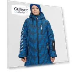Полупальто зимнее синее Button Blue (98)