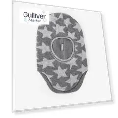 Шлем вязаный серый Gulliver (54)