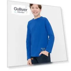Лонгслив синий Button Blue (98)