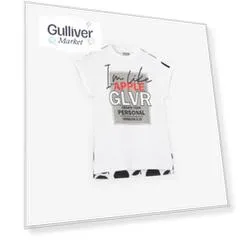 Ночная сорочка с принтом белая Gulliver (110-116)