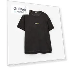Футболка мужская с коротким рукавом серая Gulliver (M)