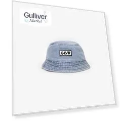 Панама из тонкого денима голубая Gulliver (48-50)