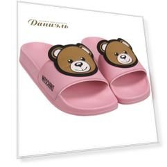 Шлепанцы пляжные Moschino