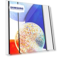 Защитное стекло VLP 2.5D для Galaxy A14 черная рамка