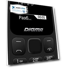 Мобильный телефон Digma Linx A106 LT1065PM 32Mb, 2Sim 1.44" 68x98 GSM900/1800, черный