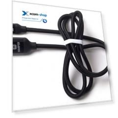 Кабель Harper BRCH-710 BLACK USB - TYPE C, 1м, зарядка устройства до 2х ампер