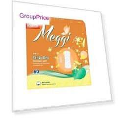 4861 прокладки гигиенические ежедневные meggi panty deo липовый цвет 60шт