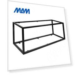 Металлокаркас-полки 360х900х315мм, черный (RAL 9005, муар) (MF.08.360х900х315.BLC)