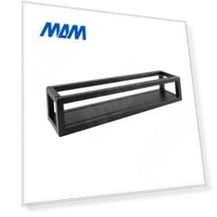 Металлокаркас-полки 570х120х120мм, черный (RAL 9005, муар) (MF.21.570х120х120.BLC)