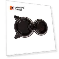 Pet Hobby Миска-автопоилка для собак и кошек, 22,5х16 см, черная