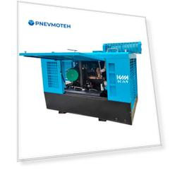 Дизельный компрессор KraftMachine КМ-6/8-ВД винтовой