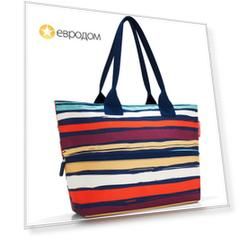 Сумка Shopper E1 artist stripes