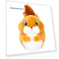 Интерактивная игрушка IMC toys Club Petz Funny Белка Bimbim мягконабивная