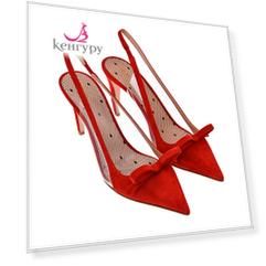 Туфли лодочки с бантом Red Valentino