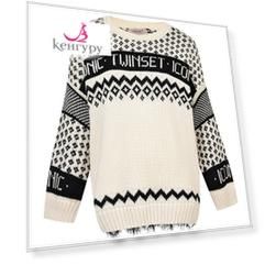 Джемпер из шерсти с кружевной отделкой TWINSET