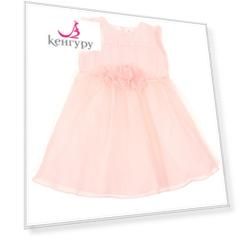 Платье с меховой отделкой Baby A детское
