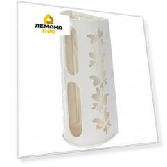 Корзина для пакетов Fly MIO, 17,1×13,25 см, цвет слоновая кость