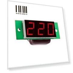 Вольтметр DIGITOP Вм-14  100-400В погрешность 1% без корпус 220В