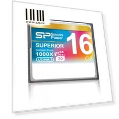 Флеш карта CF 16GB Silicon Power, 1000X