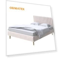 Мягкая Кровать Орматек Madison Lite (Ткань: Микровелюр Manhattan Цветочный белый) 200x190