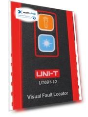 Детектор UNI-T UT691-10 повреждений оптоволокна , 10мВт, диапазон длины оптического волокна 8-10 км