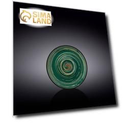 Блюдце Wilmax Spiral, d=14 см, цвет зелёный