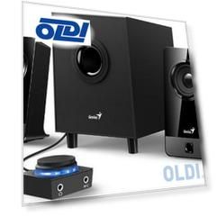 Колонки 2.1 (две колонки + сабвуфер) Genius SW-2.1 300X Черный