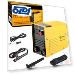 Сварочный аппарат Deko DKWM200A LCD Advanced, DKM BLACK, DKMC1, набор электродов инвертор ММА 7.8кВт