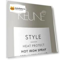 Спрей для укладки утюжками Keune Style Hot Iron Spray 200 мл