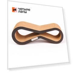 Домоседы Когтеточка для кошек Экватор, 60х22х20 см