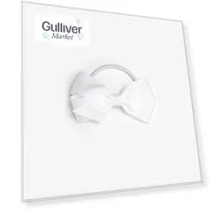 Резинка для волос с декором белая Gulliver (One size)