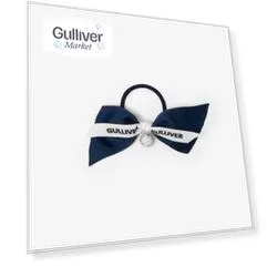Резинка для волос с декором синяя Gulliver (One size)