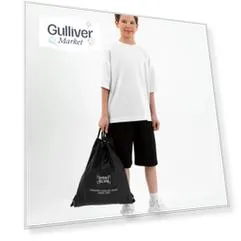 Шорты трикотажные с сумкой для хранения черные Gulliver (164)