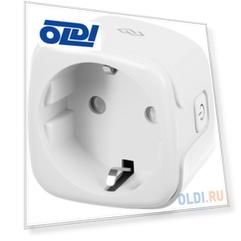 Умная розетка Digma DiPlug 200S EU Wi-Fi белый (DPL200S)