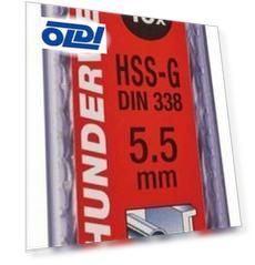 Сверло по металлу THUNDERWEB HSS-G 5.5x93 (10шт) Milwaukee
