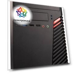 Компьютер IRU Office 310H5SM, Intel Core i5 11400, DDR4 8ГБ, HDD 1024ГБ, Intel UHD Graphics 730, Free DOS, черный (1831347)