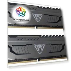Оперативная память Patriot Viper Steel DDR4 - 2x 8Gb, 4000 МГц, DIMM, CL19 (pvs416g400c9k)